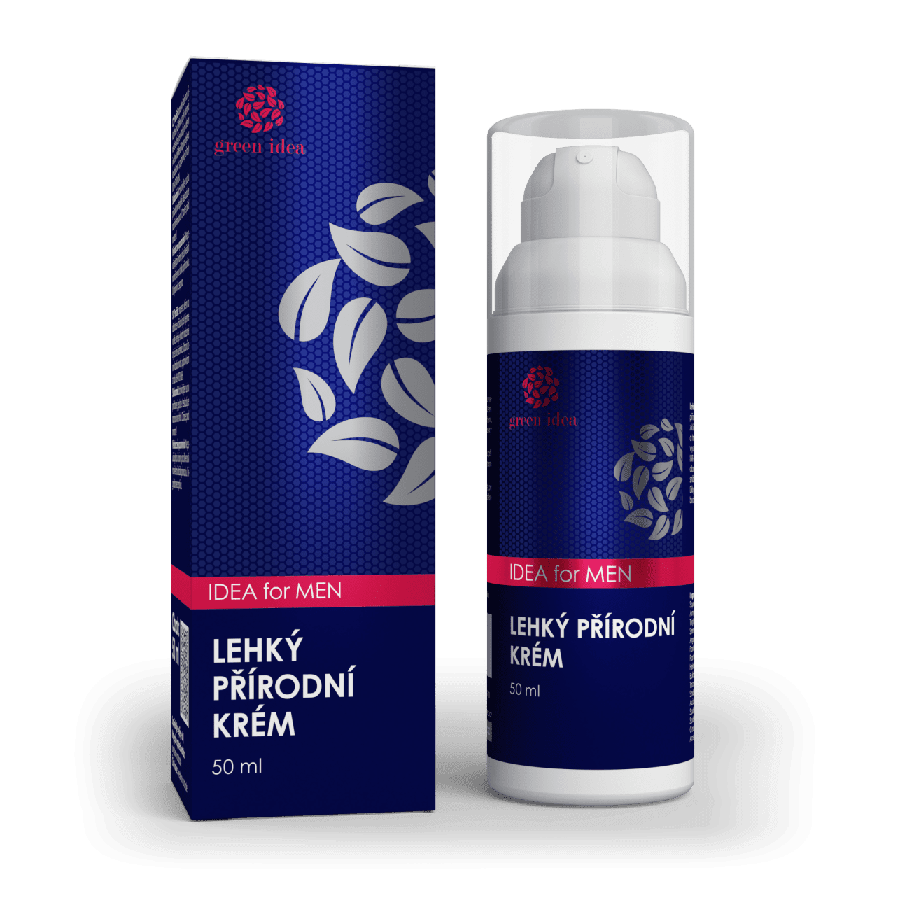 IDEA for MEN - Ľahký prírodný krém pre mužov 50 ml - Green idea