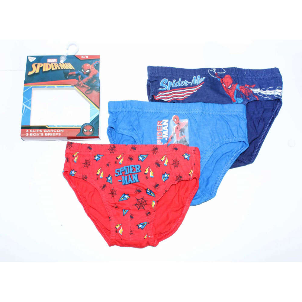 Podmix Chlapčenské spodné prádlo - Spiderman mix 3 ks Veľkosť - deti: M: 128 cm