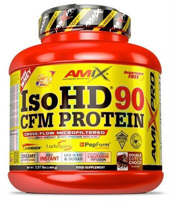 Amix isohd® 90 cfm protein 1800 g - dvojitá biela čokoláda