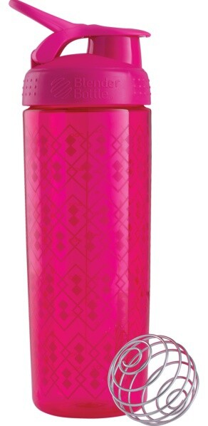 Blender bottle sportmixer signature sleek 820 ml - pink (ružová)