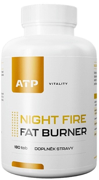 Atp vitality night fire fat burner 180 kapsúl