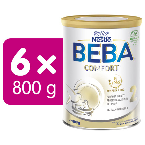 BEBA COMFORT 2 (od 6. mes.) - Balenie 6 ks à 800g