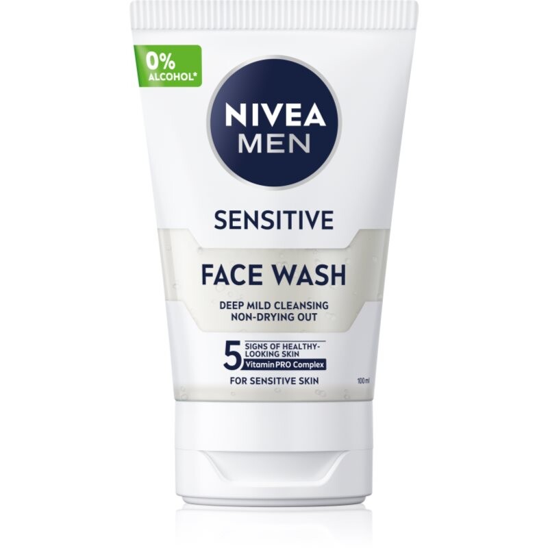 Nivea Men Sensitive čistiaci gél pre mužov 100 ml