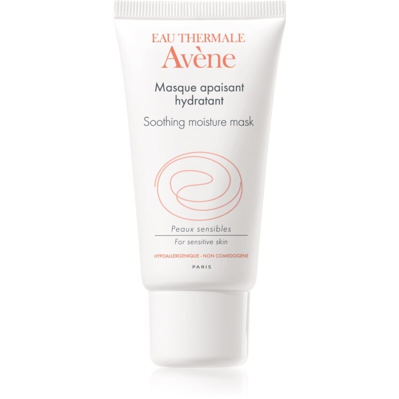 Avène Les Essentiels Soothing Moisture Mask upokojujúca a hydratačná maska pre citlivú pleť 50 ml
