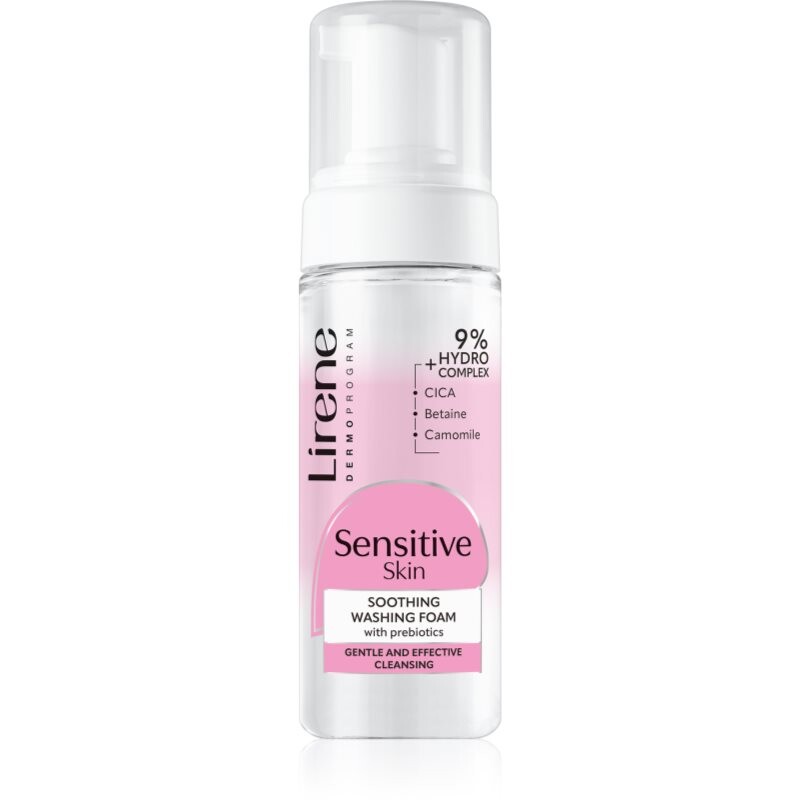 Lirene Sensitive skin upokojujúca micelárna pena pre citlivú pleť 150 ml