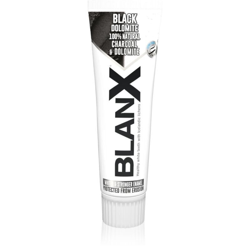 BlanX Black Dolomite bieliaca zubná pasta s aktívnym uhlím 75 ml