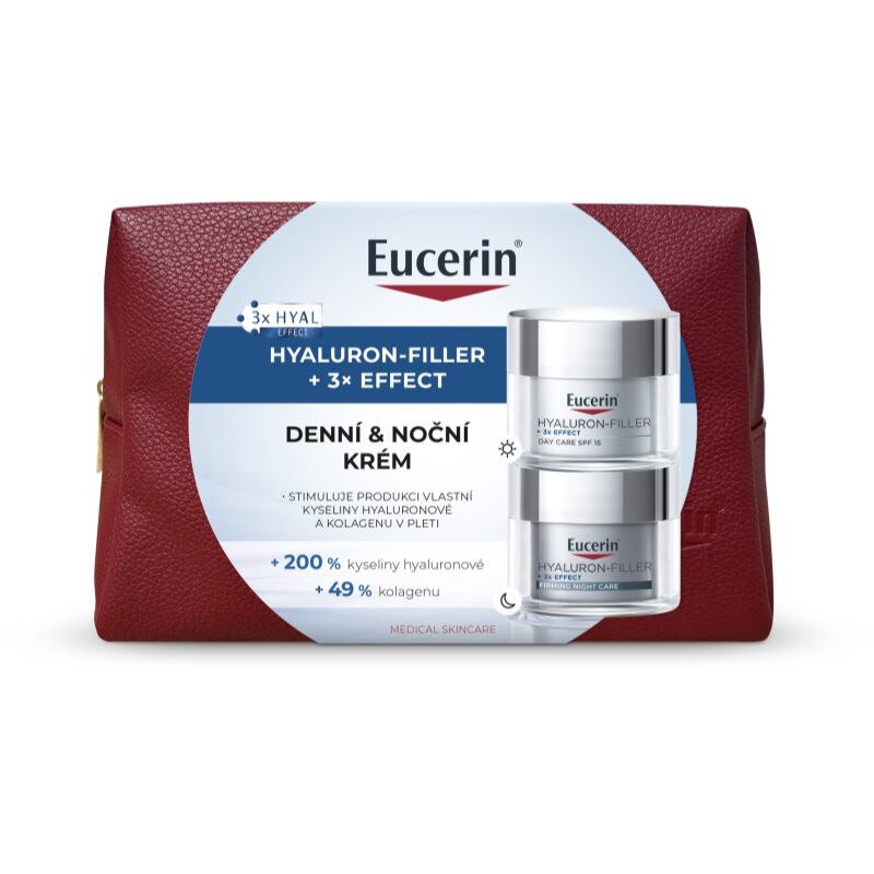 Eucerin Hyaluron-Filler + 3x Effect vianočná darčeková sada