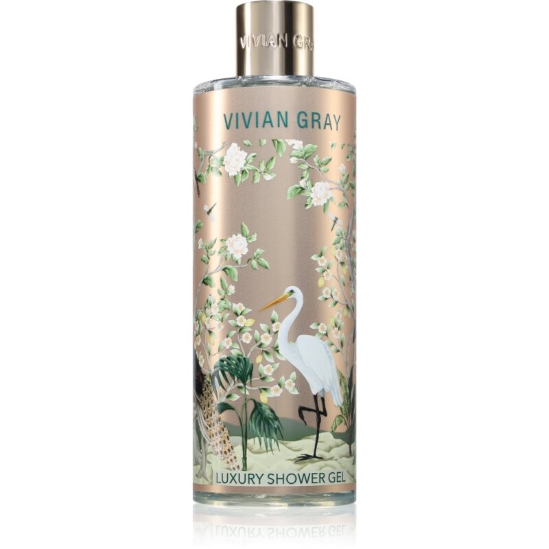 Vivian Gray Birds of Paradise luxusný sprchový gél vône ylang-ylang, vanilla, sandalwood 500 ml
