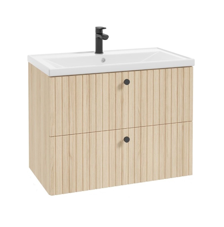 ArtDef Skrinka pod umývadlo RIETTI DUB VICENZA D80 | 80 cm