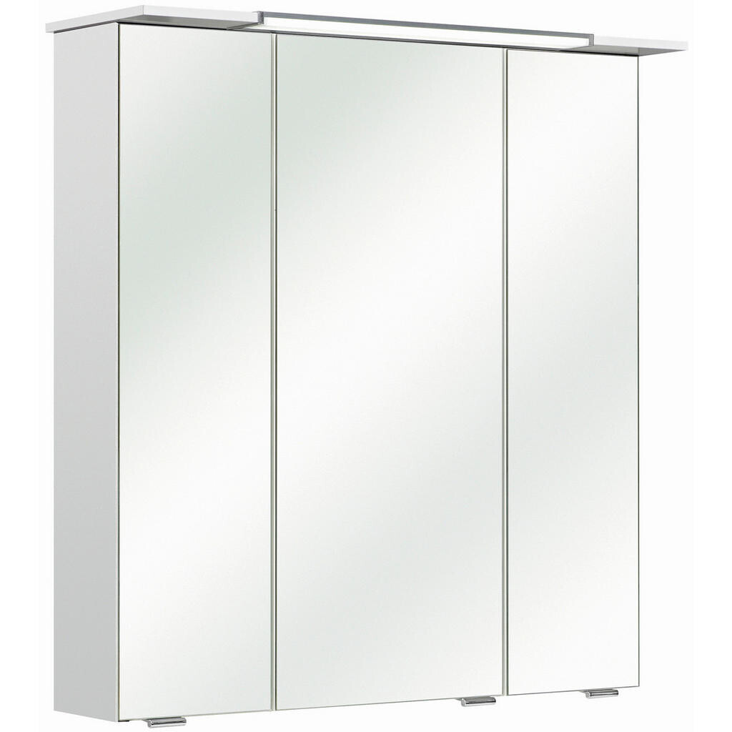 Xora ZRKADLOVÁ SKRINKA, biela, 67/71/23,5 cm