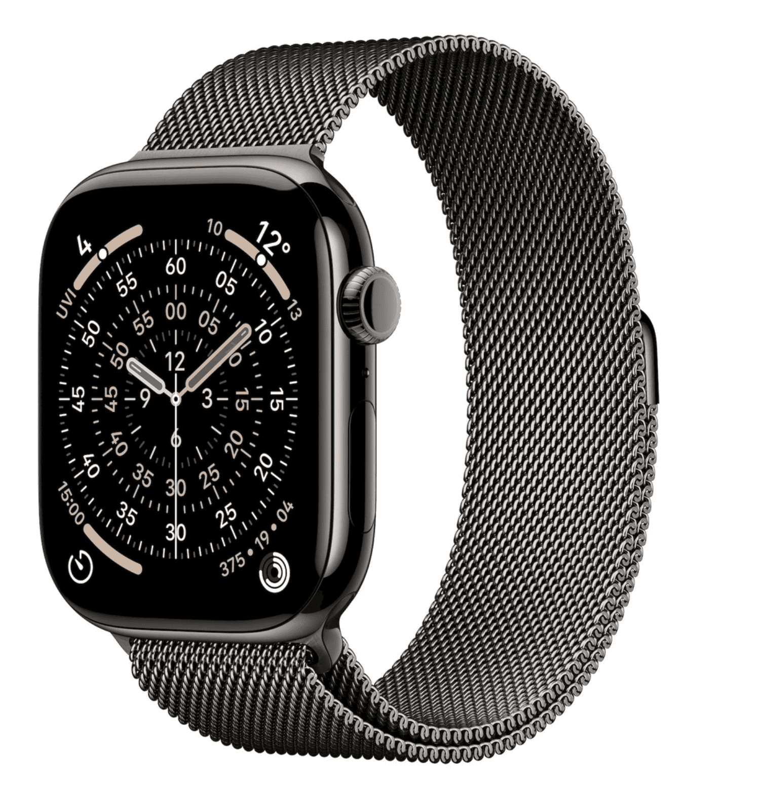 APPLE Watch 11 GPS + Cellular 42mm bridlicovo šedý titán - bridlicovo šedý milánsky ťah