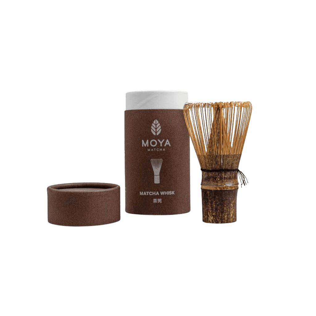 MOYA Chasen - tmavá bambusová metlička na matcha
