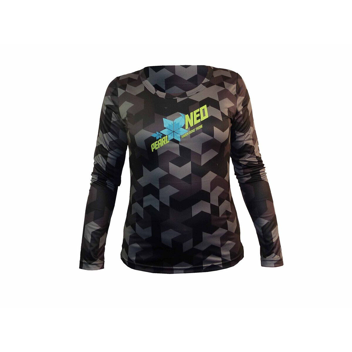 Dres dámsky s dlhým rukávom Haven Pearl Neo Long - čierny-modrý, XXL