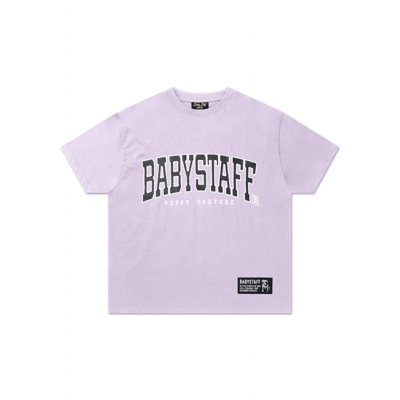 Tričko dámske Babystaff College Oversize - fialové, XL