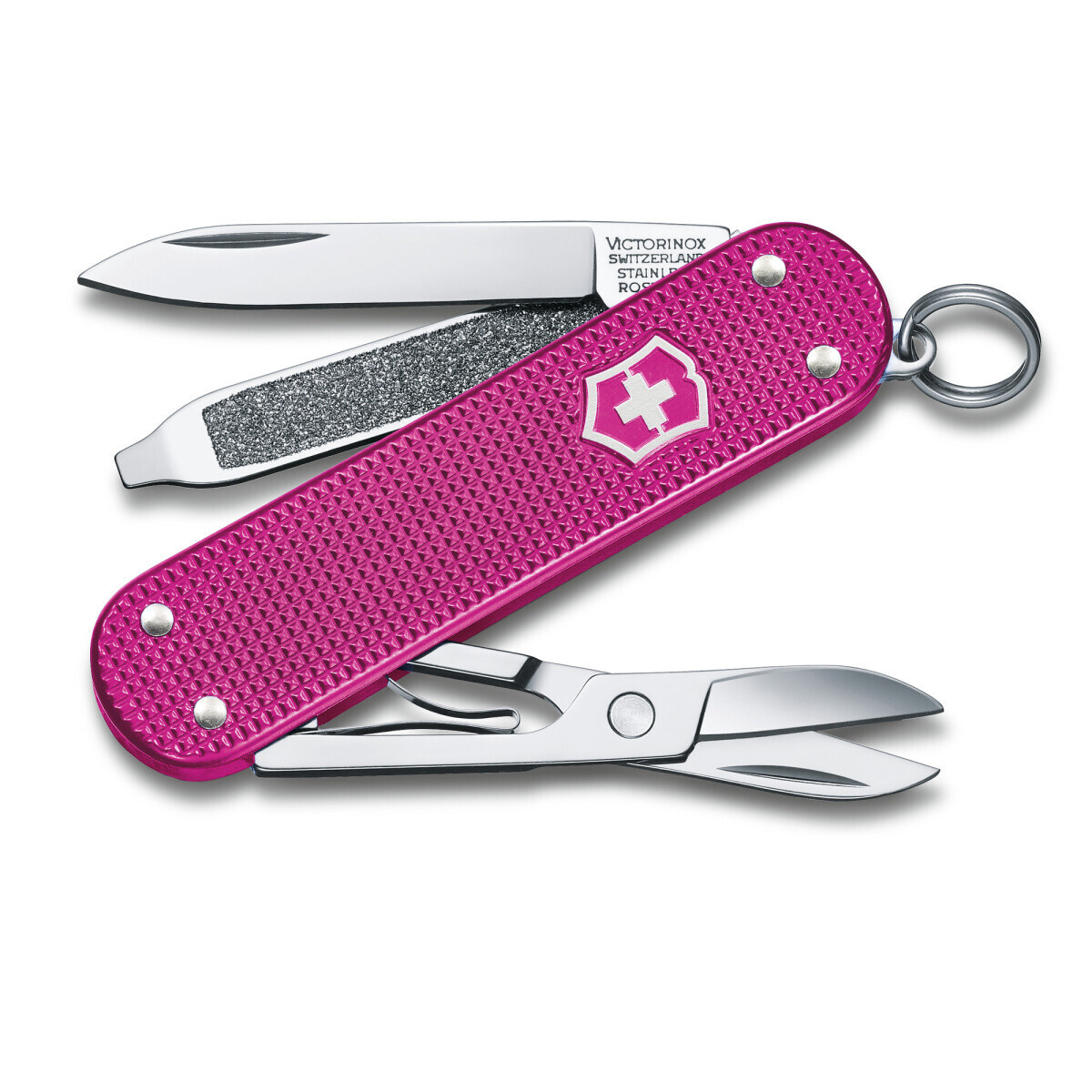 Nôž zatvárací Victorinox Classic SD Alox - tmavo ružový