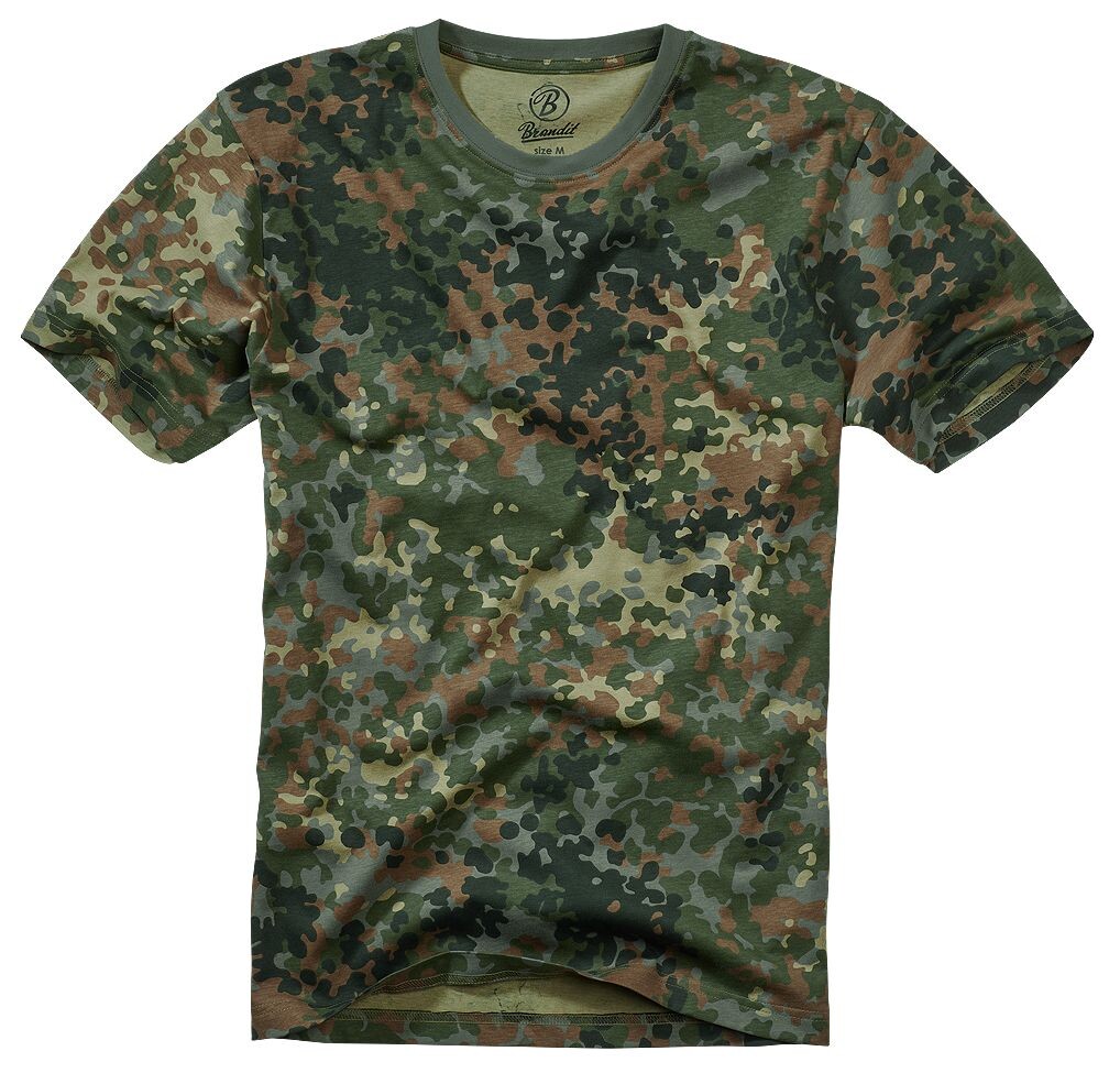 Tričko Brandit Tee - flecktarn, 5XL