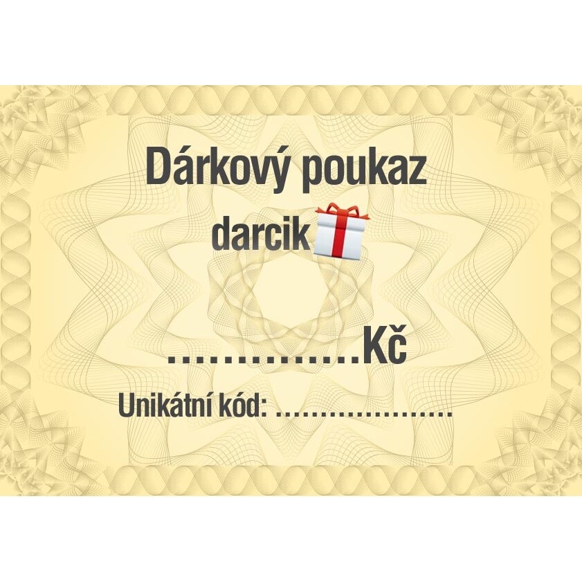 Darčekový poukaz Darcik.sk, 20