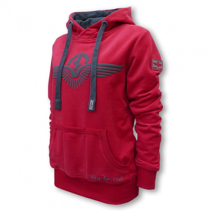 Mikina dámska Erik and Sons Lydra - červená, M