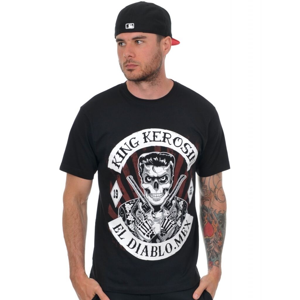 Tričko King Kerozín El Diablo 1955 - čierne, S