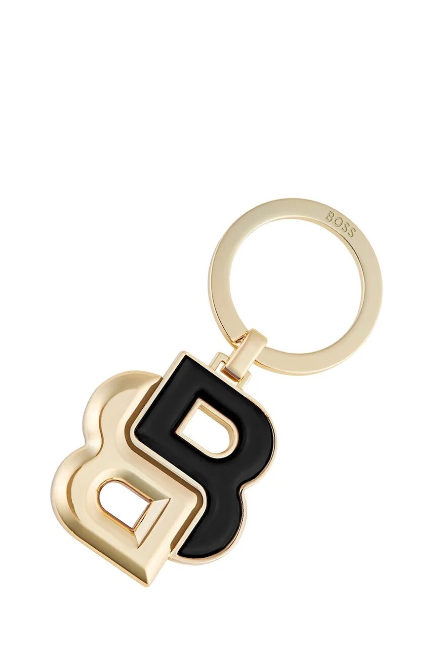 Kľúčenka BOSS Double B Black & Gold viac farieb