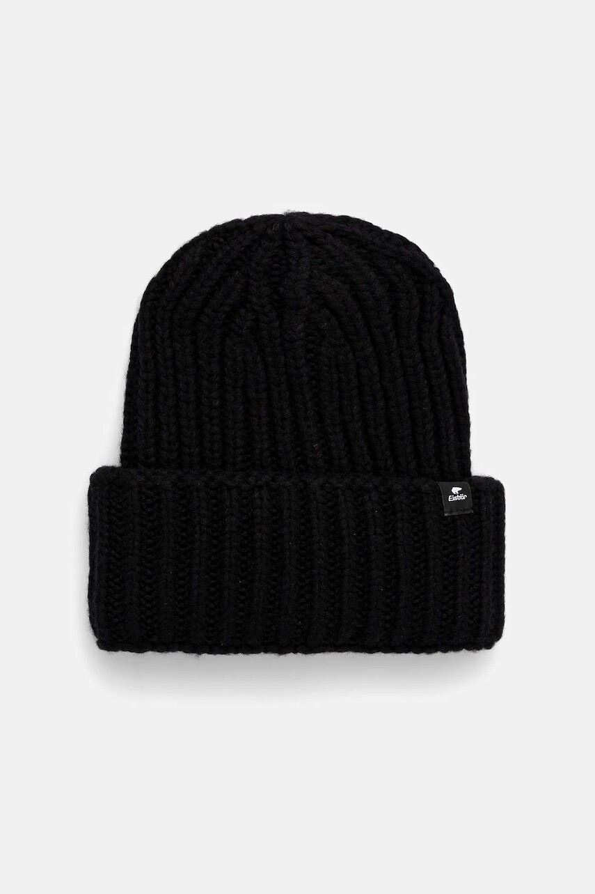 Čiapka s prímesou vlny Eisbar Leia OS MÜ čierna farba, E31005