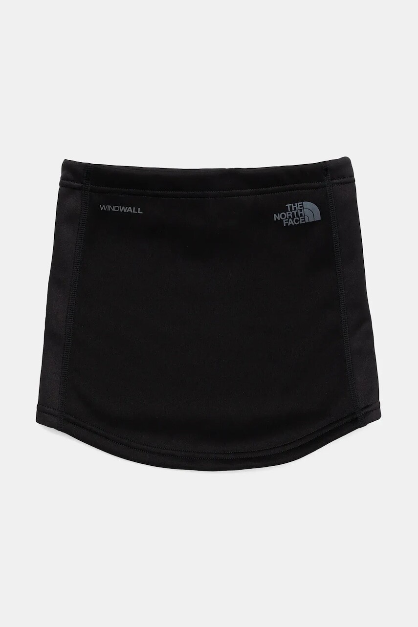 Šál komín The North Face Windwall čierna farba, jednofarebná, NF0A8CHSJK31