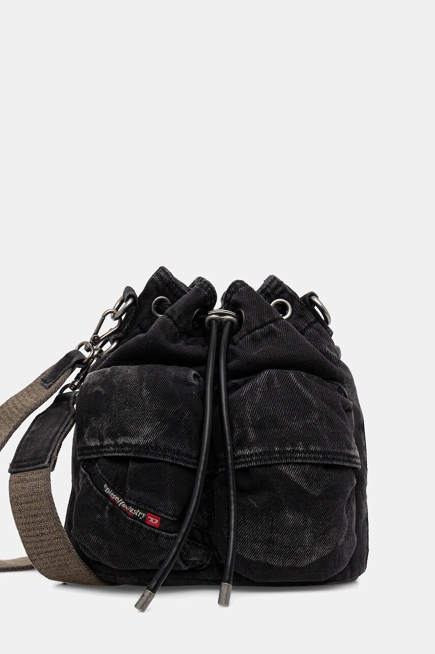 Kabelka Diesel MULTI-PKTS MULTI-PKTS BUCKET čierna farba, X10375.P4485