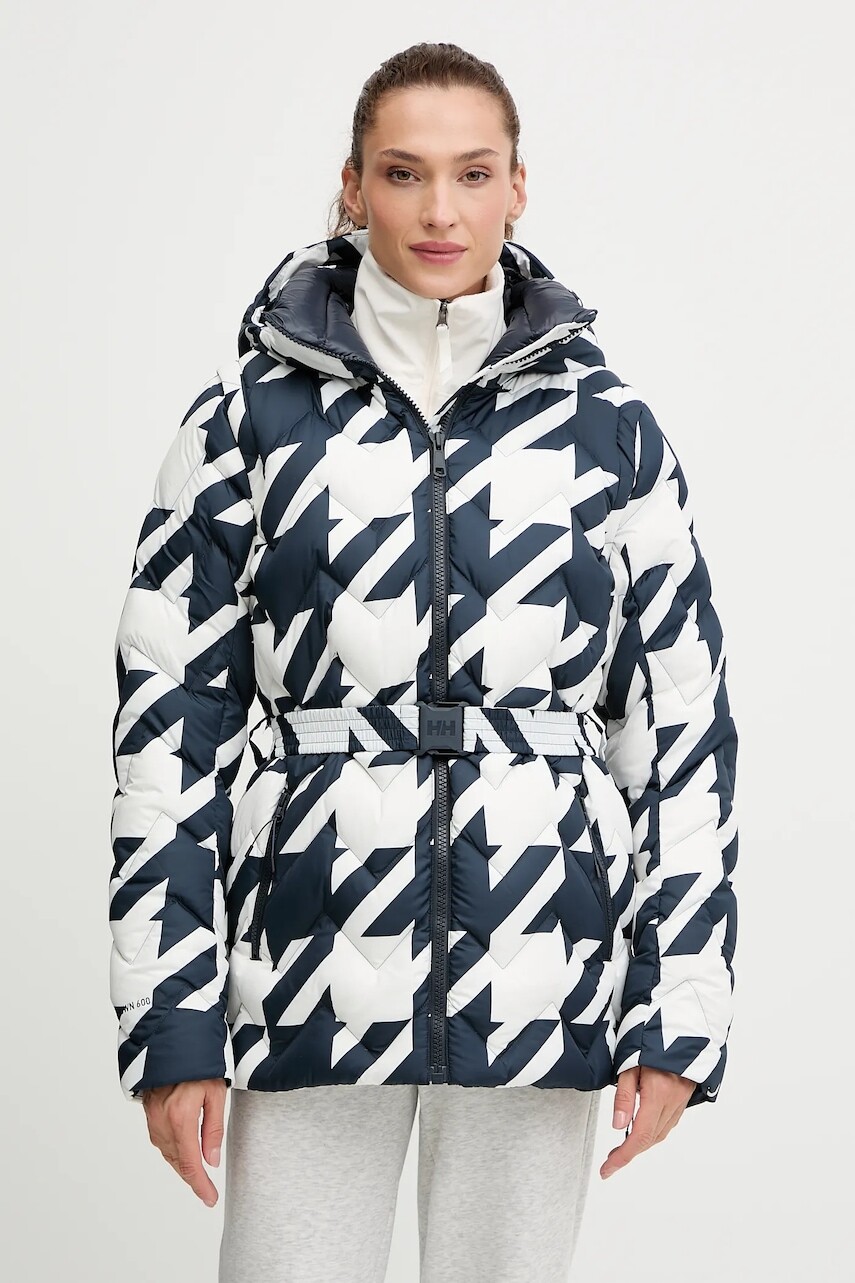 Páperová bunda Helly Hansen WINTER BLISS tmavomodrá farba, zimná, 54457