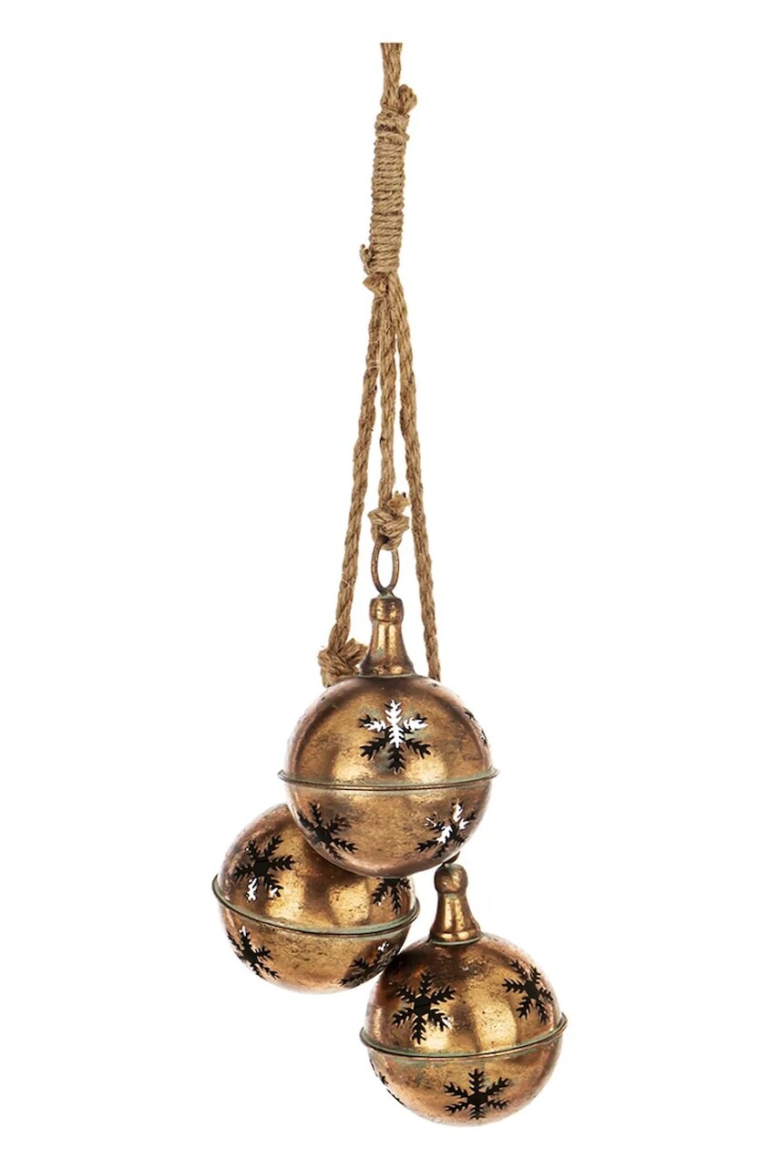 Závesná dekorácia 60 x 15 x 15 cm žltá farba