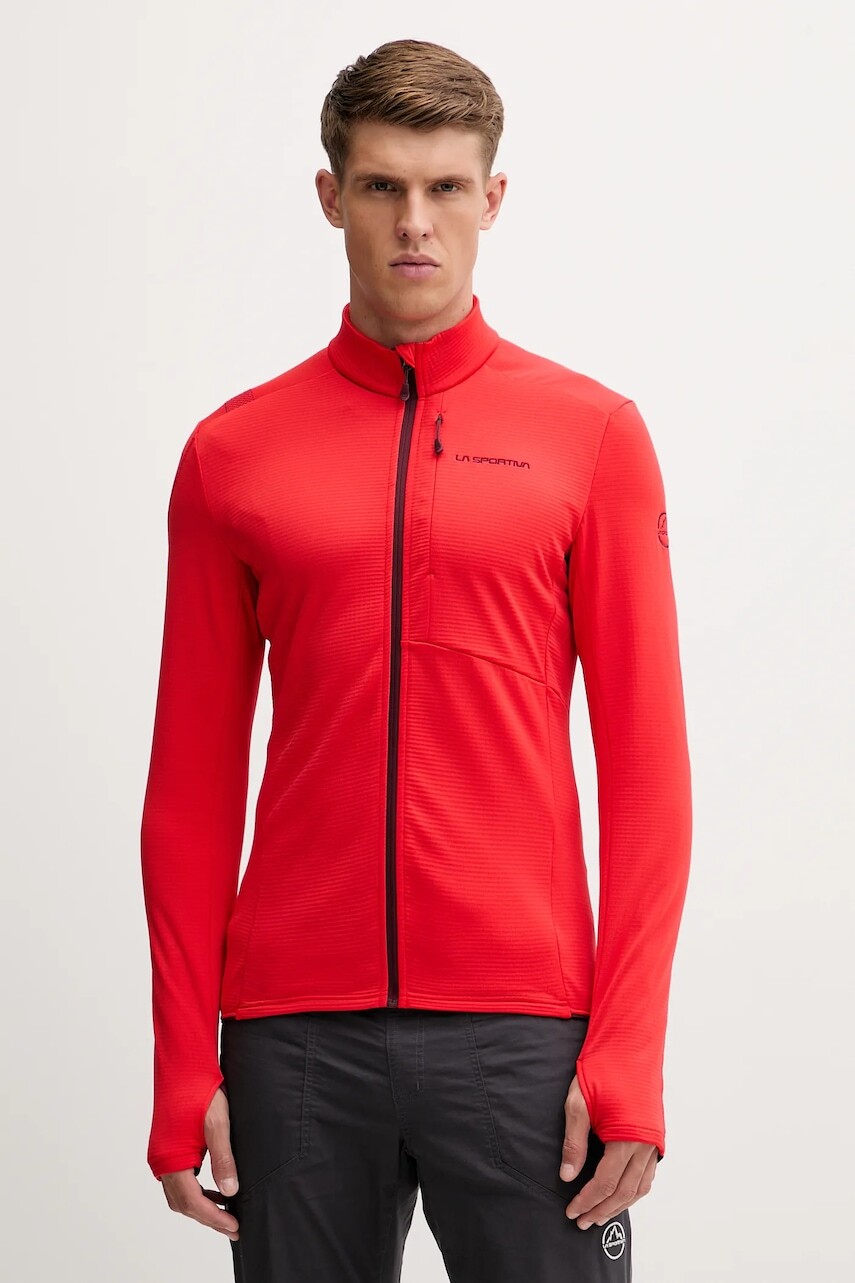 Outdoorová mikina LA Sportiva Chill Thermal červená farba, jednofarebná, ZASF039