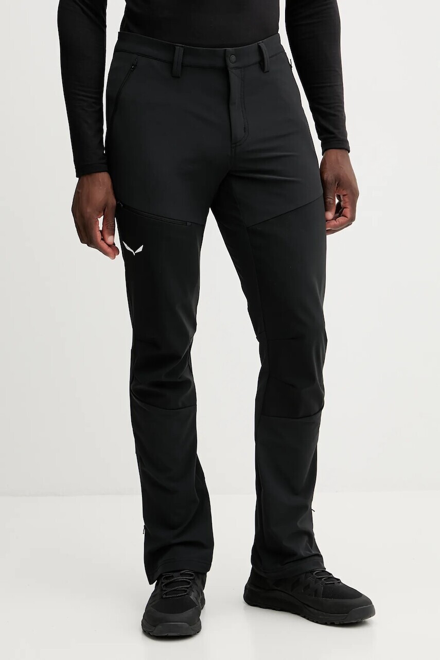 Športové nohavice Salewa Puez Orval 2 DST čierna farba, 00.0000027317