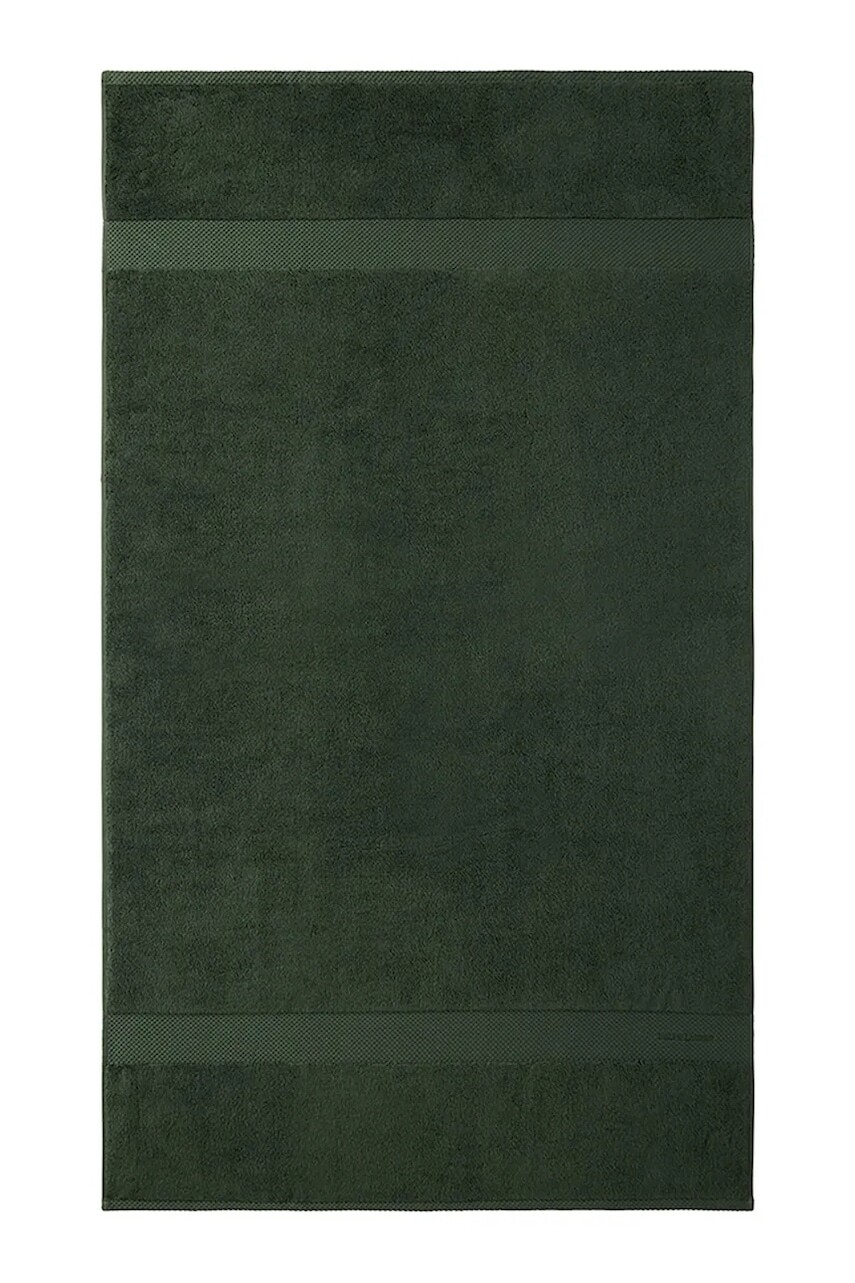 Veľký bavlnený uterák Ralph Lauren AVENUE Pine 100 x 183 cm zelená farba