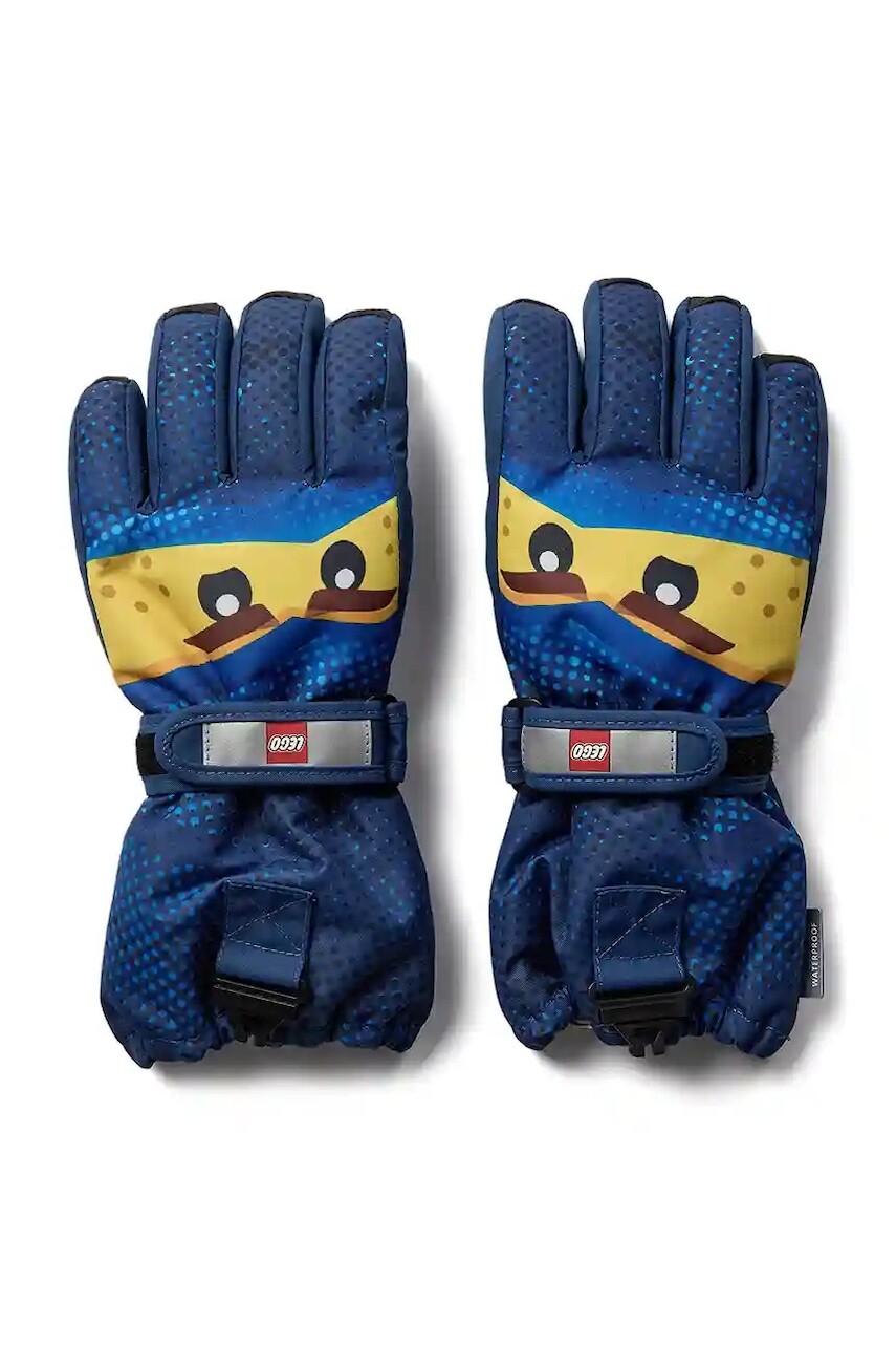 Detské lyžiarske rukavice Lego LWAGAN 807 11010969