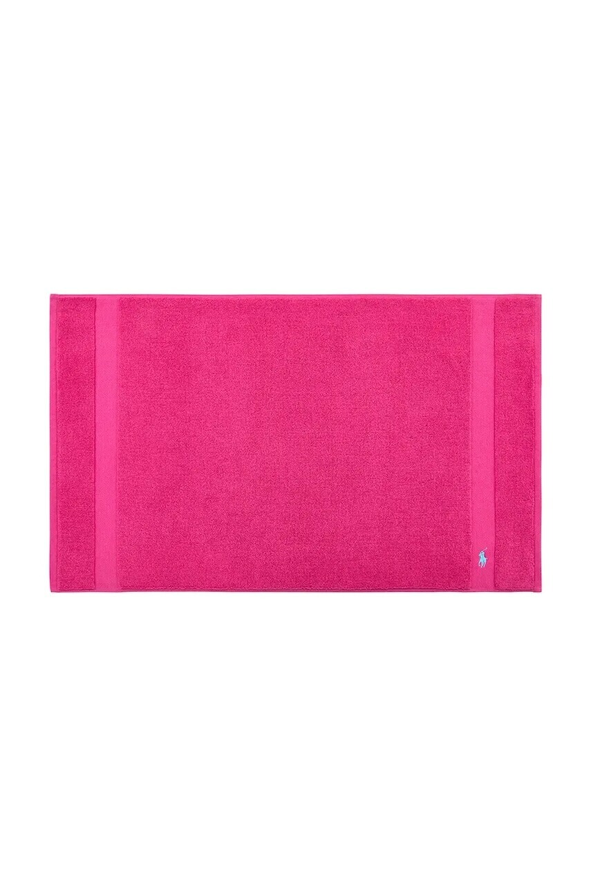 Kúpeľňová predložka Ralph Lauren POLOPLAY PinkSky 55 x 90 cm ružová farba