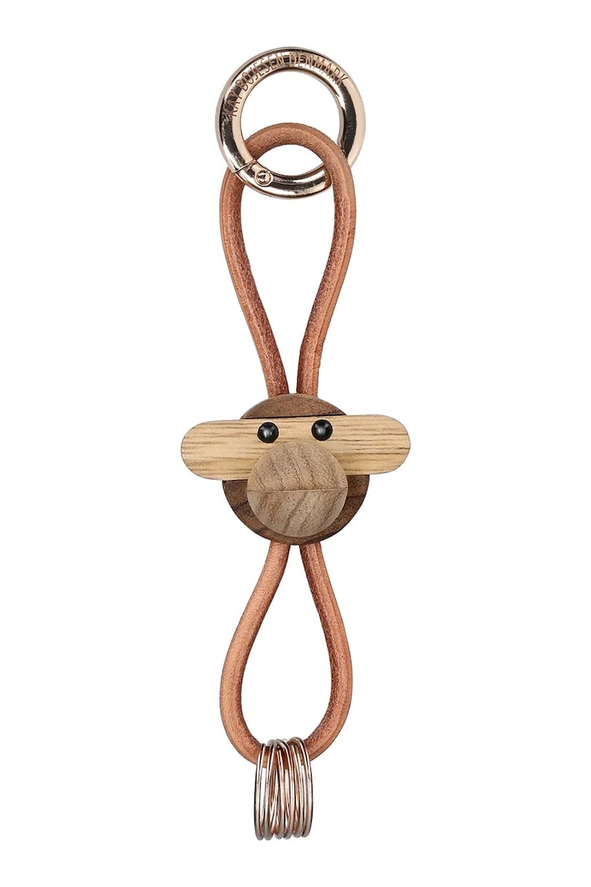 Kľúčenka Kay Bojesen Monkey Gold 5 cm viac farieb