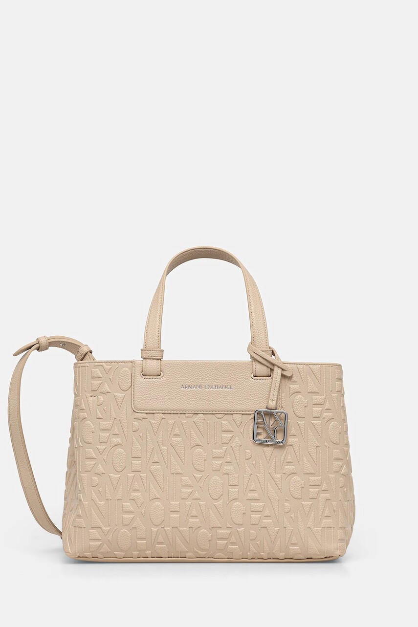 Kabelka Armani Exchange béžová farba, XW001222 AF15774