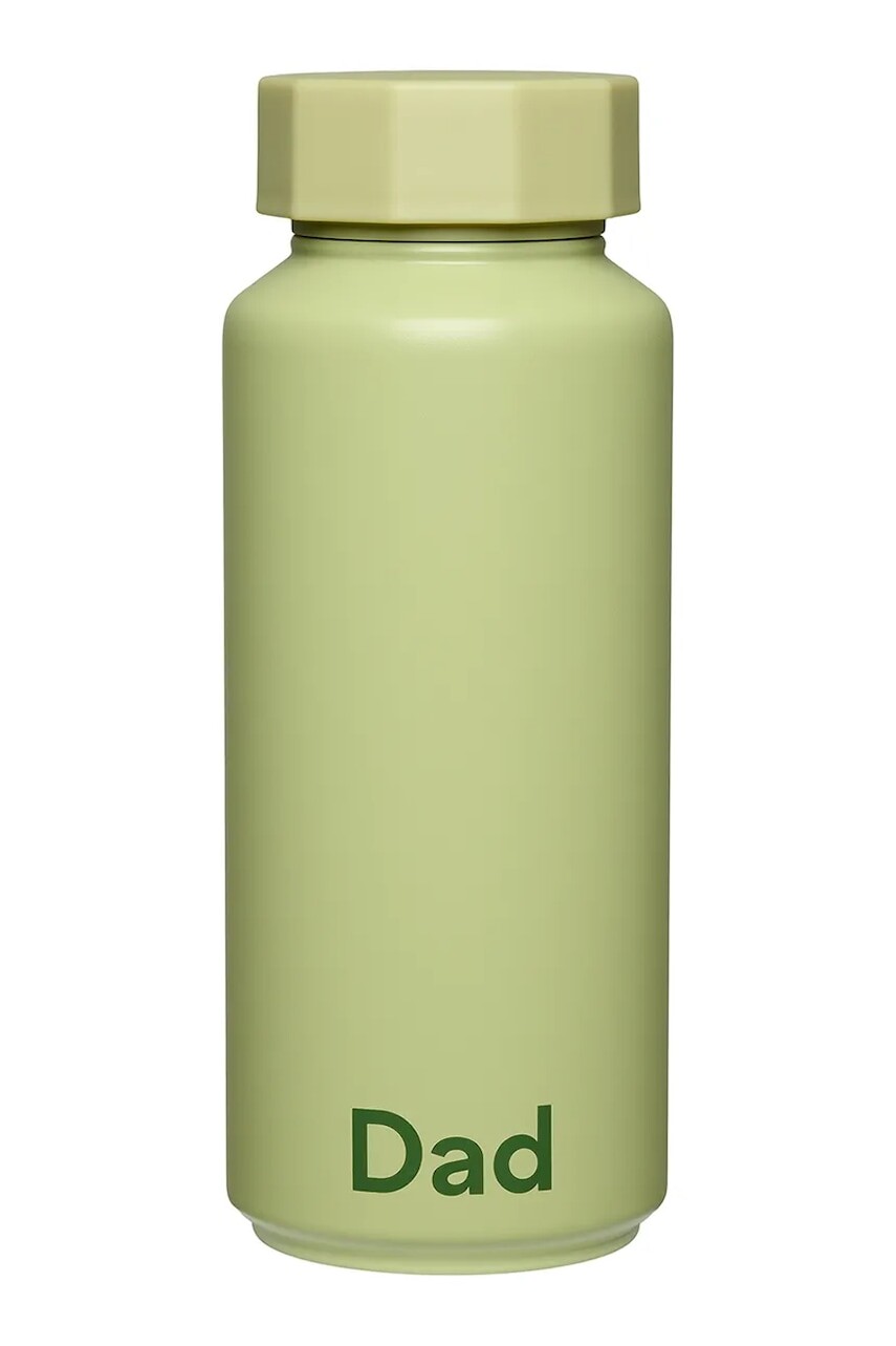 Termo fľaša Design Letters Tone On Tone 0,5 L zelená farba