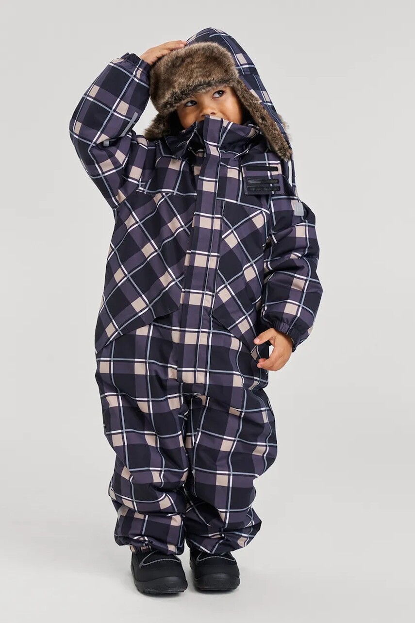 Detský overal Reima Varikas čierna farba, 5100401B