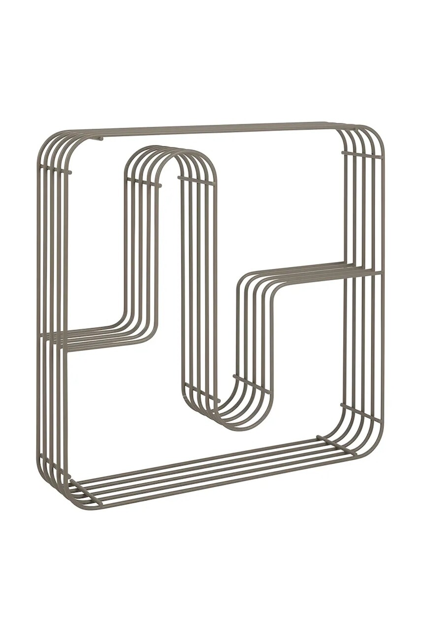 Závesná polica AYTM 45,5 x 8,9 x 45,5 cm béžová farba