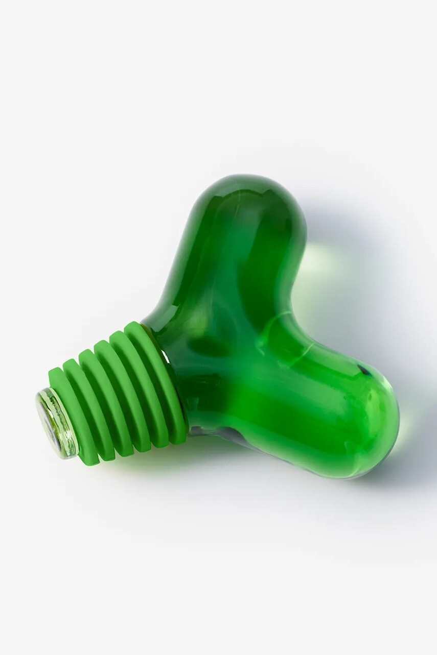 Zátka na fľašu Areaware zelená farba