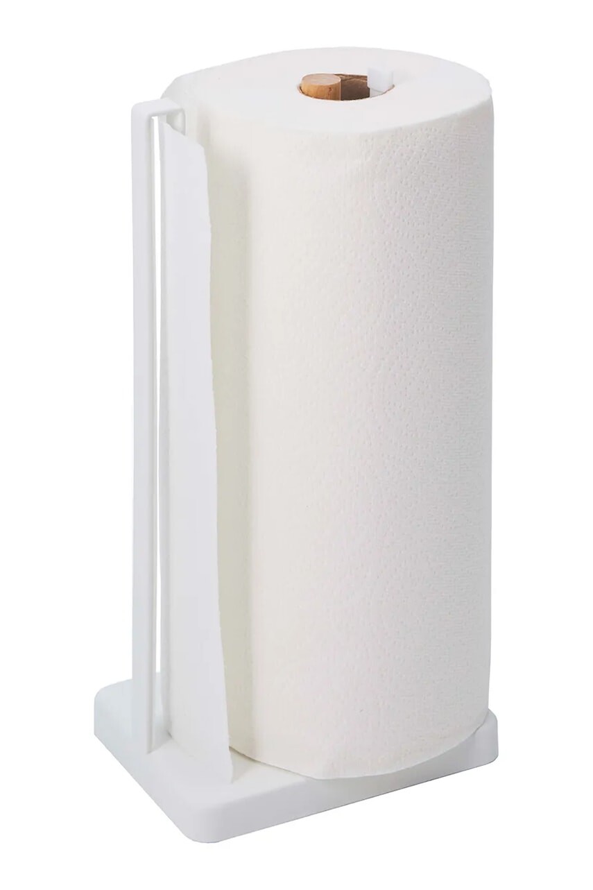 Stojan na papierové utierky Yamazaki biela farba