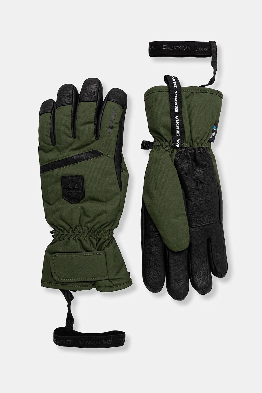 Lyžiarske rukavice Viking Lars Ski zelená farba, 110/27/7488