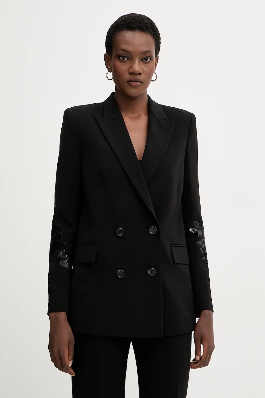 Sako ERMANNO Firenze čierna farba, dvojradový, 57TI008EV0