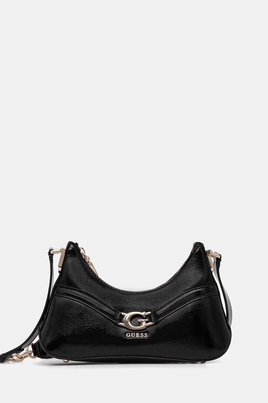 Kabelka Guess DEA čierna farba, HWTG79 93730