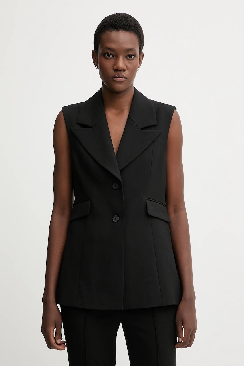 Vesta AllSaints ASTRA čierna farba, jednoradová, W043QD