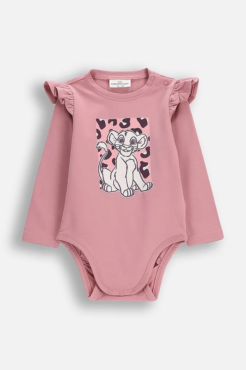 Detské bavlnené body Coccodrillo LICENCE GIRL