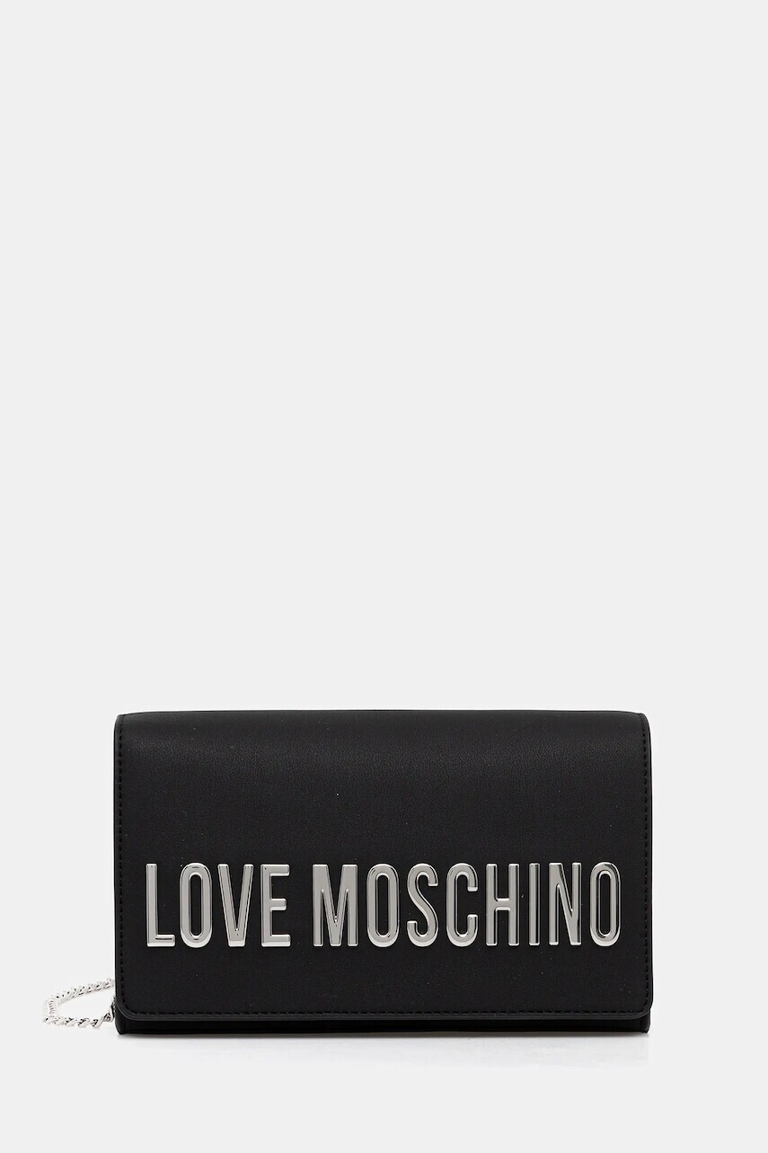 Kabelka Love Moschino čierna farba, JC4103PP0NKD000B