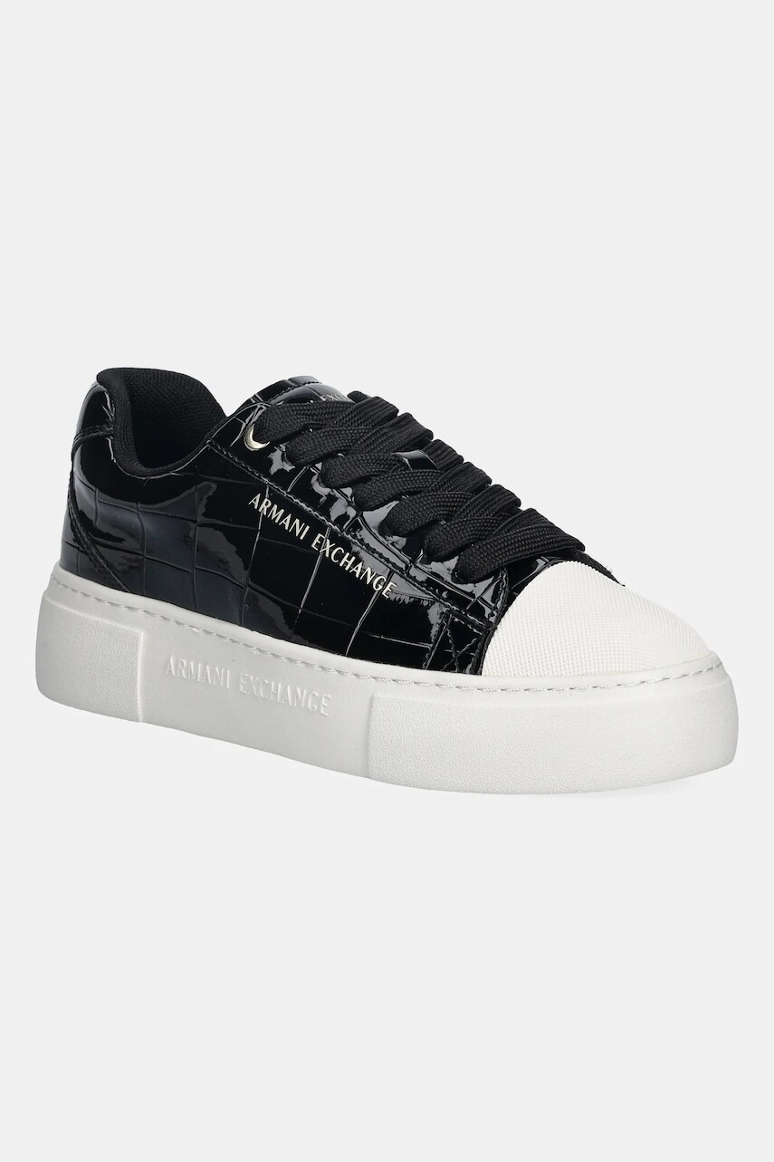 Tenisky Armani Exchange čierna farba, XW001661 AF17477 UC001