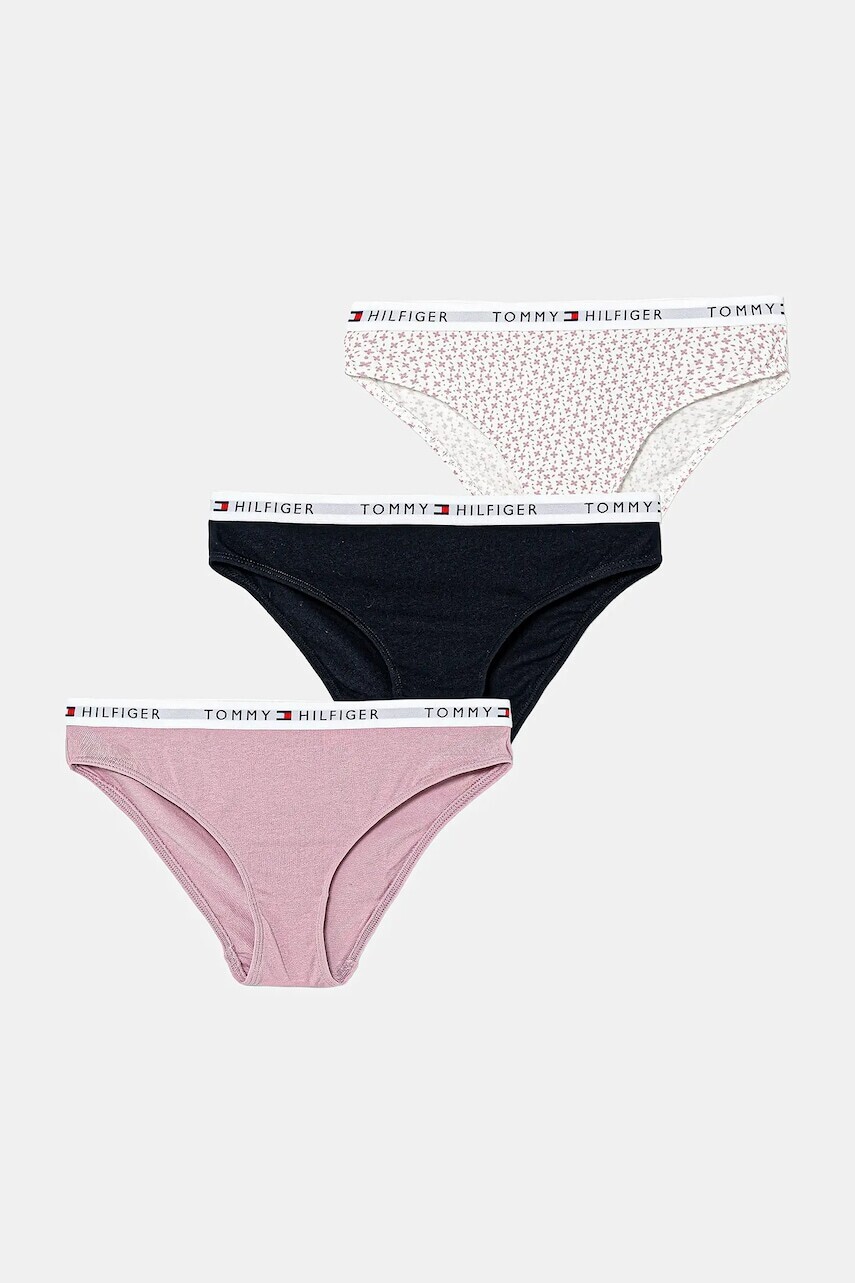 Nohavičky Tommy Hilfiger 7-pak ružová farba, UG0UG00758