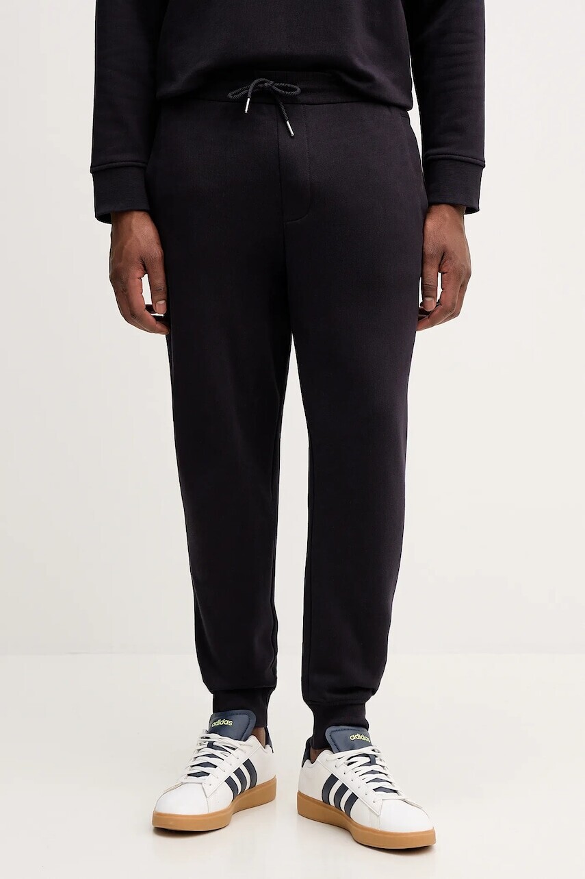 Bavlnené tepláky Armani Exchange tmavomodrá farba, jednofarebné, XM001041 AF10830